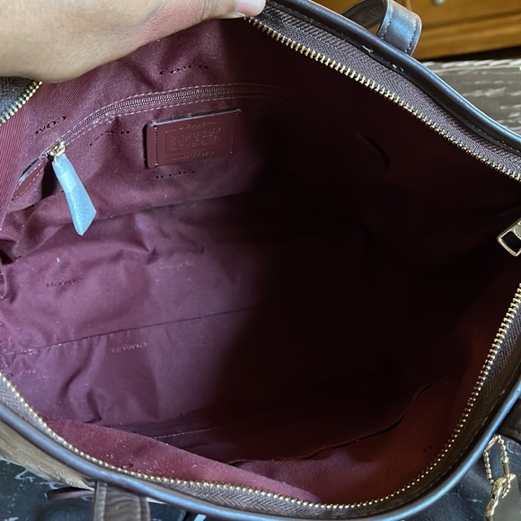 Authentic Coach Signature Tote/shoulder bag - Picture 10 of 15